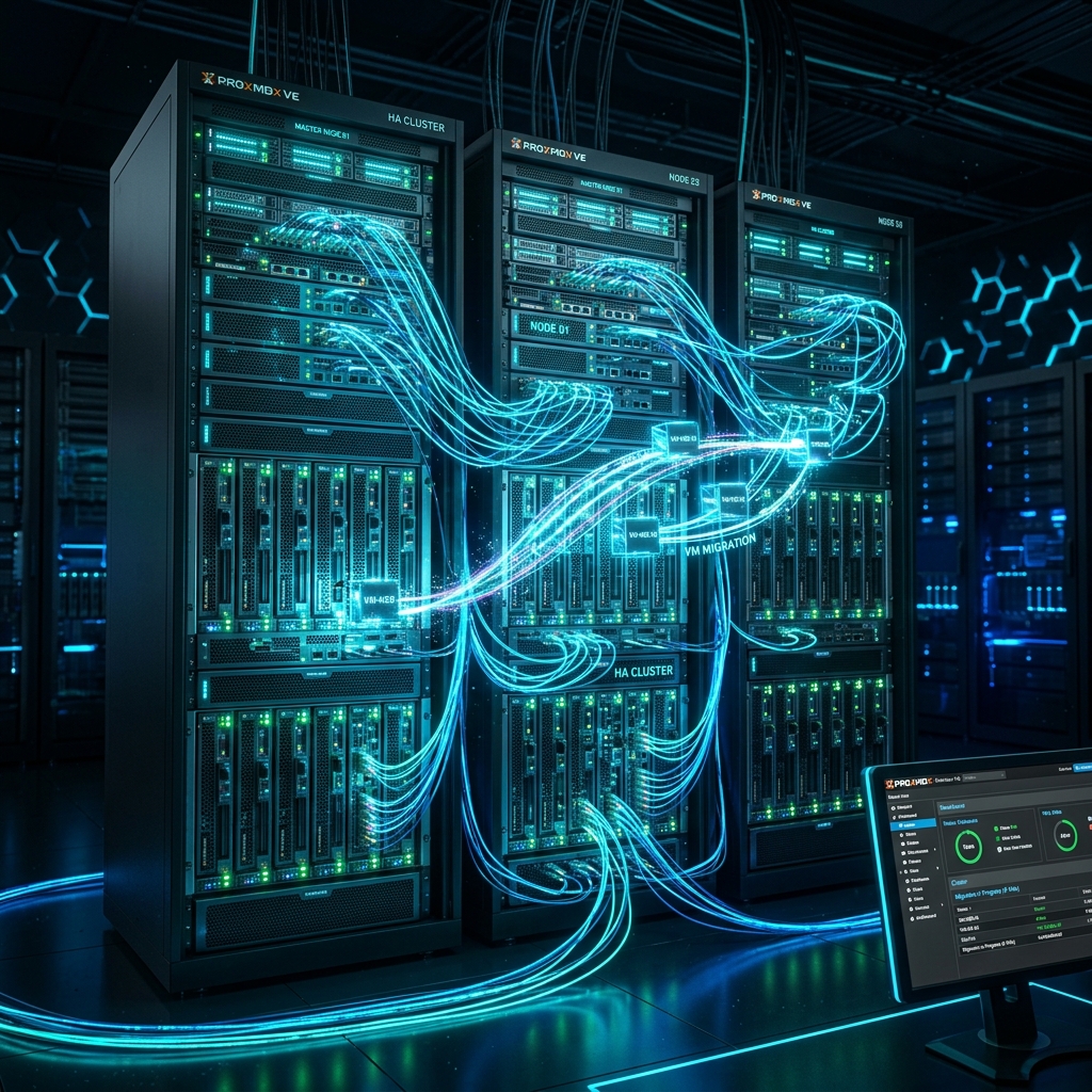 Cluster Proxmox: alta disponibilidade para servidores