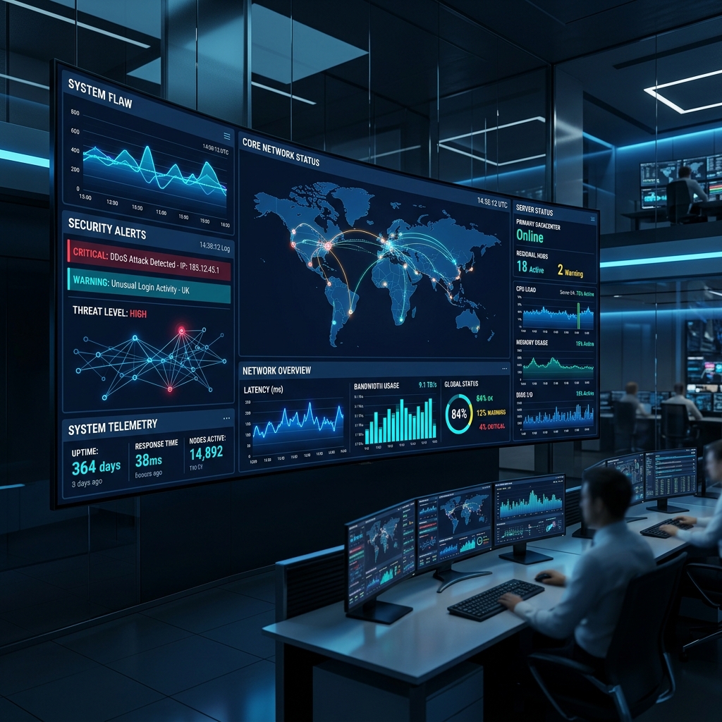 Como funciona o monitoramento proativo de TI 24/7