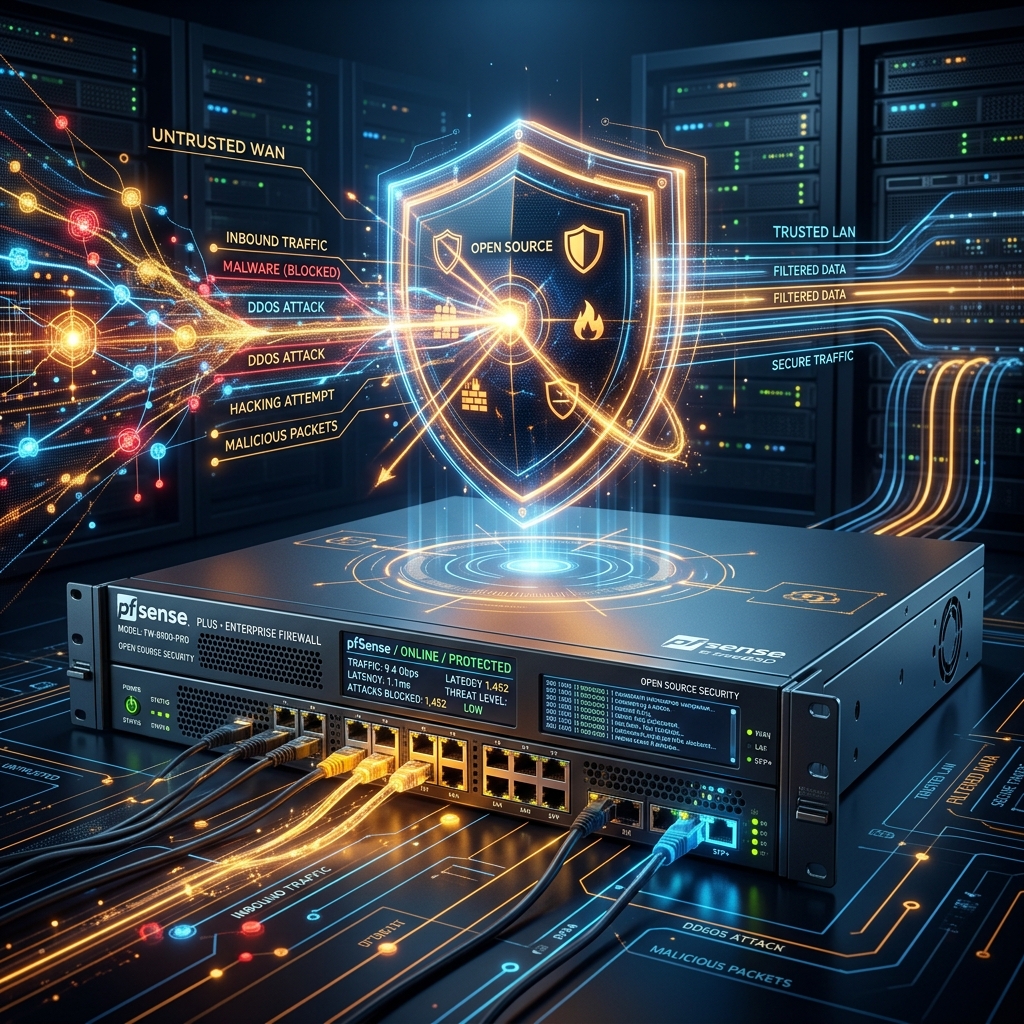 pfSense para empresas: a melhor opção de firewall open source